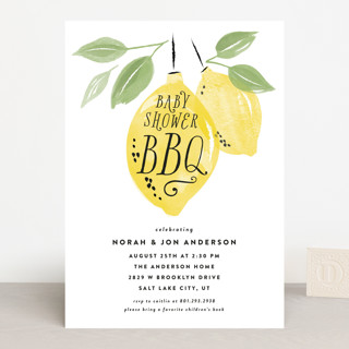 Baby Shower BBQ Baby Shower Invitations