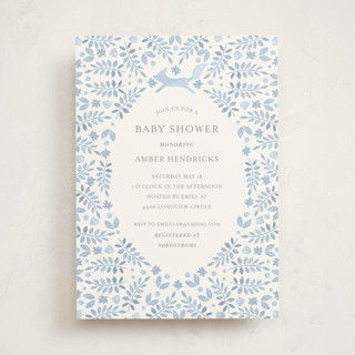 Foxy Baby Shower Baby Shower Invitations
