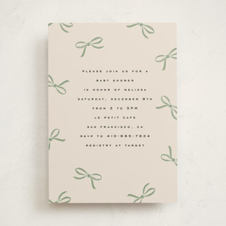 Wrapped Up Baby Shower Invitations