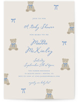 So Beary Cute Baby Shower Invitations