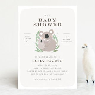 Baby Koala Baby Shower Invitations By Itsy Belle S Minted
