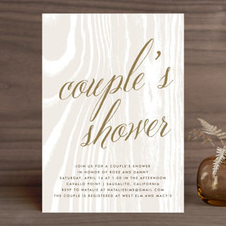 Big Sur Bridal Shower Invitations