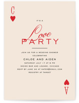 Love party Bridal Shower Invitations