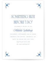 Delft Bridal Shower Invitations