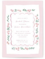 pretty little floral Bridal Shower Invitations