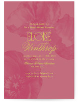 Maximalist Poppies Bridal Shower Invitations