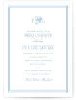 Cheseapeake Bridal Shower Invitations
