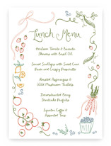 Baby Shower Menu Signs