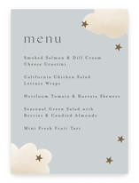Baby Shower Menu Signs