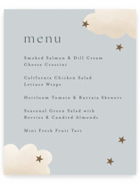 Baby Shower Menu Signs