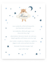 Twinkle Twinkle little star Baby Shower Menu Signs