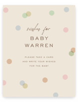 Polka Pop Baby Shower Party Signs