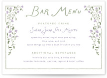 Sweet Pea Baby Shower Party Signs