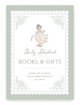 Story Book Frame Baby Shower Party Signs
