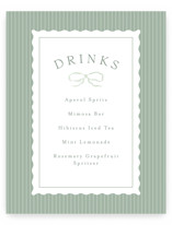 Baby Shower Bar Signs