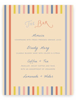 On the way Baby Shower Bar Signs