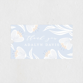 Floral Bloom Bridal Shower Favor Stickers