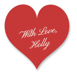 Club Amore Bridal Shower Favor Stickers