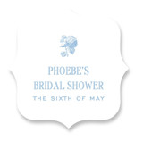 Cheseapeake Bridal Shower Favor Stickers