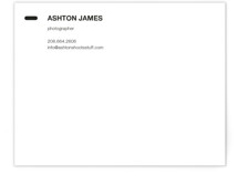 Manual Business Stationery