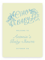 Baby Shower Welcome Signs