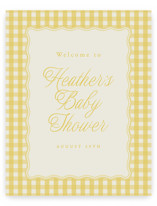 Baby Shower Welcome Signs