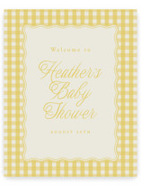 Baby Shower Welcome Signs
