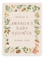 Baby Shower Welcome Signs