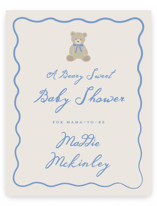 So Beary Cute Baby Shower Welcome Signs