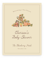Autumn Harvest Baby Shower Welcome Signs