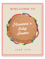 Baby-Q Baby Shower Welcome Signs