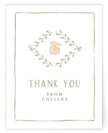 Storybook Frame Flat Birth Announcements Thank You Cards
