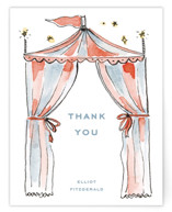 Circus Flat Birth Announcements Thank You Cards