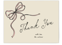 Drawn Flat Birth Announcements Thank You Cards