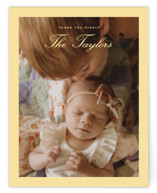 Goldie Flat Birth Announcements Thank You Cards