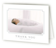 First Step Birth Announcement Thank You Cards