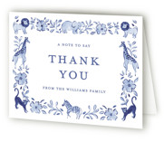 Wild one Birth Announcement Thank You Cards