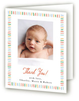Coloring Book Birth Announcement Thank You Cards