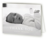Bold Intro Birth Announcement Thank You Cards