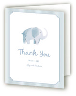 Sweet Elephant Birth Announcement Thank You Cards