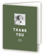 Oliver Birth Announcement Thank You Cards