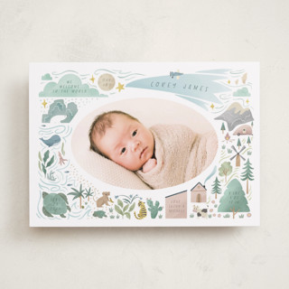 A Wonderful World Birth Announcements