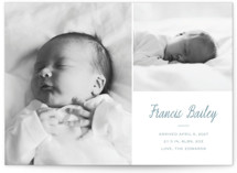 Vintage Duo Birth Announcements
