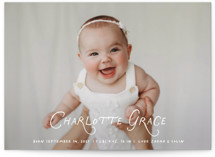 handdrawn style Birth Announcements