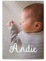 Morning Coffee Birth Announcements