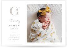 Birth Announcements