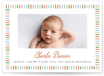 Coloring Book Birth Announcements