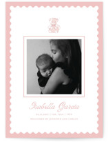 Sweet Teddy Bear Birth Announcements