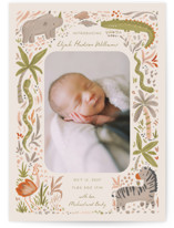 Hello Safari Birth Announcements