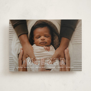 snug Birth Announcements
